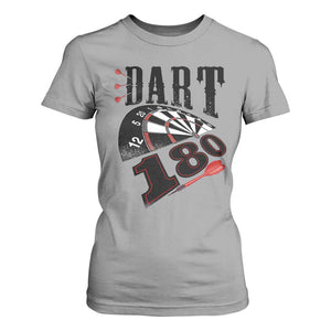 Max Score 180 Darts Lover T Shirt For Women Darts Team Party Gift TS12 Sport Gray Print Your Wear