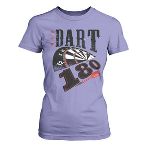 Max Score 180 Darts Lover T Shirt For Women Darts Team Party Gift TS12 Violet Print Your Wear