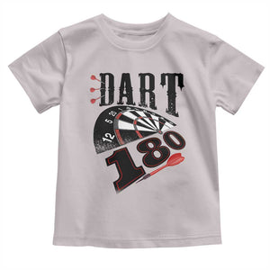 Max Score 180 Darts Lover Toddler T Shirt Darts Team Party Gift TS12 Ice Gray Print Your Wear