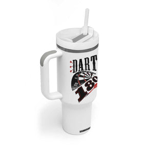 Max Score 180 Darts Lover Tumbler With Handle Darts Team Party Gift TS12 Print Your Wear