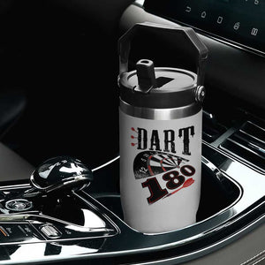 Max Score 180 Darts Lover Flip Straw Tumbler Darts Team Party Gift TS12 Print Your Wear
