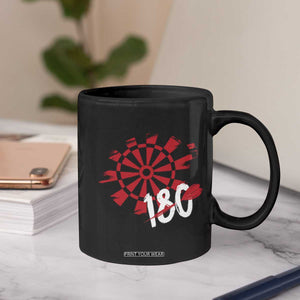 Triple 20 Master Dartist Coffee Mug Funny Pub Games Drinking Gift - Print Your Wear