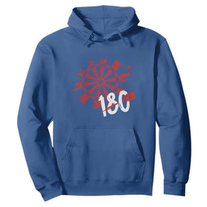 Triple 20 Master Dartist Hoodie Funny Pub Games Drinking Gift TS12 Royal Blue Print Your Wear