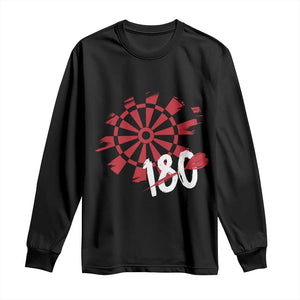 Triple 20 Master Dartist Long Sleeve Shirt Funny Pub Games Drinking Gift TS12 Black Print Your Wear