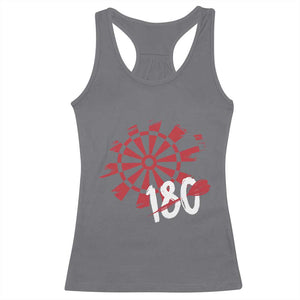 Triple 20 Master Dartist Racerback Tank Top Funny Pub Games Drinking Gift TS12 Charcoal Print Your Wear