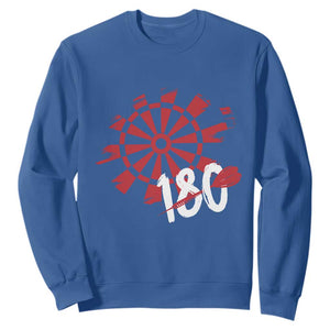 Triple 20 Master Dartist Sweatshirt Funny Pub Games Drinking Gift TS12 Royal Blue Print Your Wear