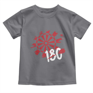 Triple 20 Master Dartist Toddler T Shirt Funny Pub Games Drinking Gift TS12 Charcoal Print Your Wear