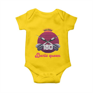 Darts Queen 180 Max Score Baby Onesie Funny Bullseye Shooter Gift TS12 Daisy Print Your Wear