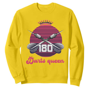 Darts Queen 180 Max Score Sweatshirt Funny Bullseye Shooter Gift TS12 Daisy Print Your Wear