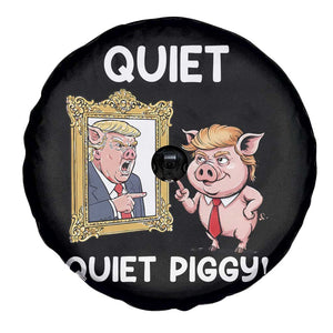 Resistance Movement Quiet Quiet Piggy Spare Tire Cover Funny Pig Political TS12 Print Your Wear