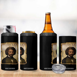 Frederick Douglass Historical Newspaper 4 in 1 Can Cooler Tumbler The Sage Of Cedar Hill TS12 Print Your Wear