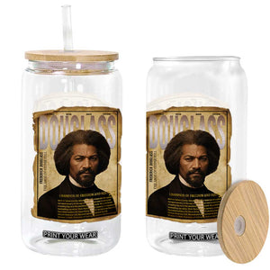 Frederick Douglass Historical Newspaper Glass Can The Sage Of Cedar Hill TS12 Print Your Wear