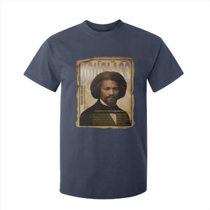 Frederick Douglass Historical Newspaper T Shirt For Kid The Sage Of Cedar Hill TS12 Navy Print Your Wear