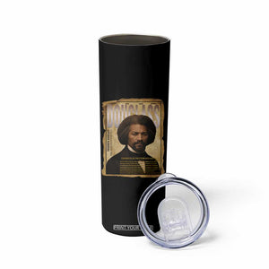 Frederick Douglass Historical Newspaper Skinny Tumbler The Sage Of Cedar Hill TS12 Print Your Wear