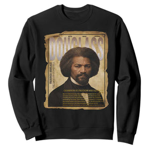 Frederick Douglass Historical Newspaper Sweatshirt The Sage Of Cedar Hill TS12 Black Print Your Wear