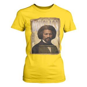 Frederick Douglass Historical Newspaper T Shirt For Women The Sage Of Cedar Hill TS12 Daisy Print Your Wear