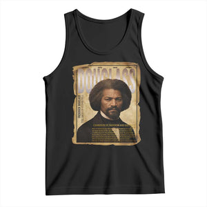 Frederick Douglass Historical Newspaper Tank Top The Sage Of Cedar Hill TS12 Black Print Your Wear