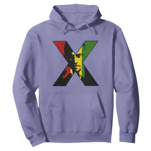 Malcolm X Hoodie African American Heritage Gift TS12 Violet Print Your Wear