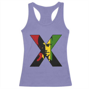 Malcolm X Racerback Tank Top African American Heritage Gift TS12 Violet Print Your Wear
