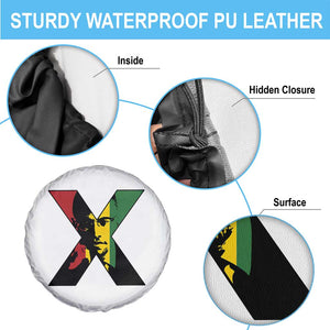 Malcolm X Spare Tire Cover African American Heritage Gift TS12 Print Your Wear