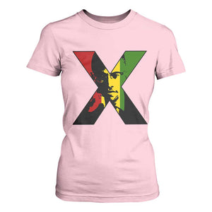 Malcolm X T Shirt For Women African American Heritage Gift TS12 Light Pink Print Your Wear