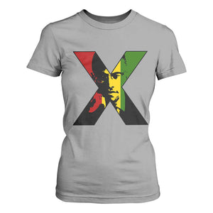 Malcolm X T Shirt For Women African American Heritage Gift TS12 Sport Gray Print Your Wear