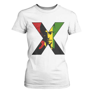 Malcolm X T Shirt For Women African American Heritage Gift TS12 White Print Your Wear