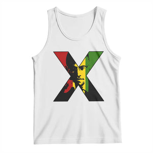 Malcolm X Tank Top African American Heritage Gift TS12 White Print Your Wear