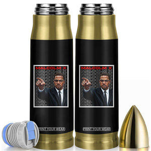 Malcolm X Legend Bullet Tumbler African American Activist Legacy TS12 Black Print Your Wear
