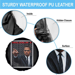 Malcolm X Legend Spare Tire Cover African American Activist Legacy TS12 Print Your Wear