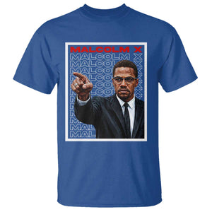Malcolm X Legend T Shirt African American Activist Legacy TS12 Royal Blue Print Your Wear