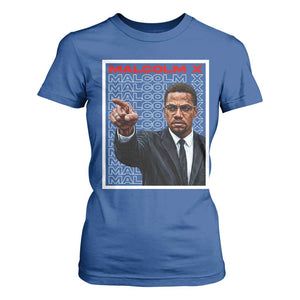 Malcolm X Legend T Shirt For Women African American Activist Legacy TS12 Royal Blue Print Your Wear