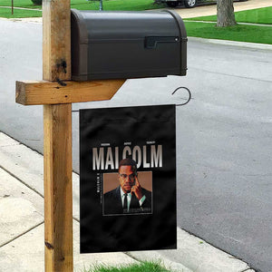 Black History Hero Malcolm X Garden Flag Stumbling Is Not Falling TS12 Print Your Wear