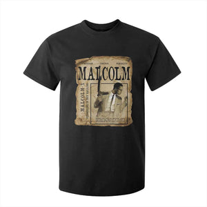 Malcolm X Historical Newspaper T Shirt For Kid Stumbling Is Not Falling Black History TS12 Black Print Your Wear