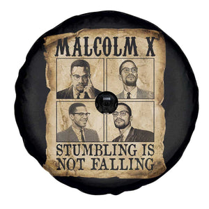 Malcolm X Spare Tire Cover Stumbling Is Not Falling Historical Poster TS12 Print Your Wear