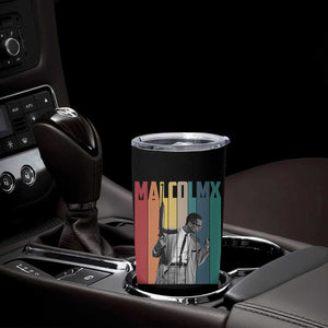 Malcolm X Tumbler Cup Retro Portrait Black Empowerment Heritage Gift TS12 Print Your Wear