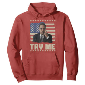 Malcolm X Try Me Hoodie African American Pride Gift TS12 Red Print Your Wear