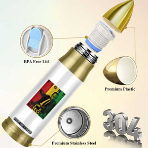 Fight Like Malcolm X Bullet Tumbler African American Pride Gift TS12 Print Your Wear