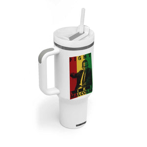 Fight Like Malcolm X Tumbler With Handle African American Pride Gift TS12 Print Your Wear