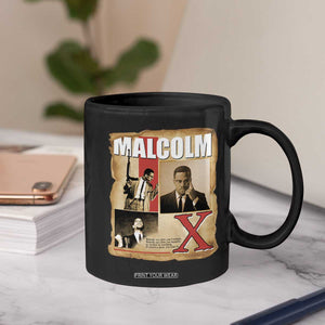 Malcolm X Quote Coffee Mug Nobody Can Give You Freedom Take It TS12 Print Your Wear