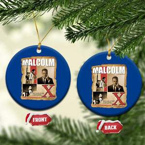 Malcolm X Quote Ceramic Ornament Nobody Can Give You Freedom Take It TS12 1pc Blue Print Your Wear