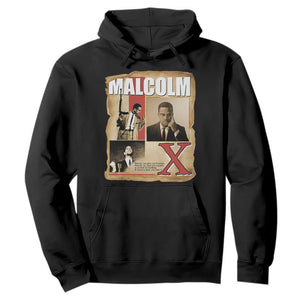 Malcolm X Quote Hoodie Nobody Can Give You Freedom Take It TS12 Black Print Your Wear