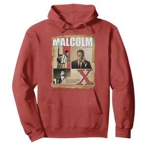 Malcolm X Quote Hoodie Nobody Can Give You Freedom Take It TS12 Red Print Your Wear