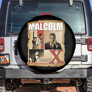 Malcolm X Quote Spare Tire Cover Nobody Can Give You Freedom Take It TS12 No hole Black Print Your Wear