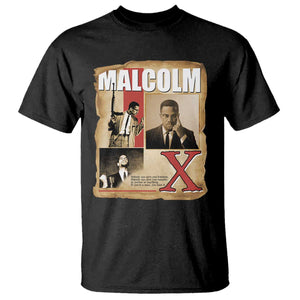 Malcolm X Quote T Shirt Nobody Can Give You Freedom Take It TS12 Black Print Your Wear