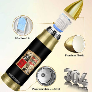 Education Is The Passport To The Future Malcolm X Wisdom Bullet Tumbler TS12 Print Your Wear