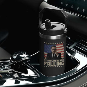 African American Pride Gift Flip Straw Tumbler Malcolm X TS12 Print Your Wear