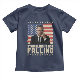 African American Pride Gift Toddler T Shirt Malcolm X TS12 Navy Print Your Wear
