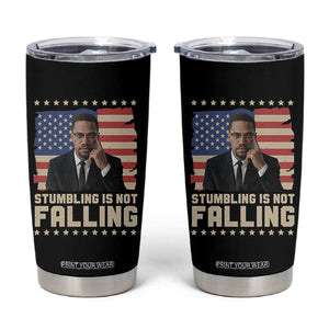 African American Pride Gift Tumbler Cup Malcolm X TS12 Black Print Your Wear