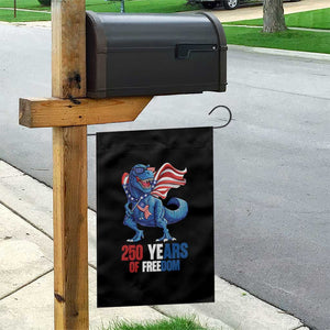 Funny Patriotic Dinosaur Garden Flag 250 Years Of Freedom TS12 Print Your Wear